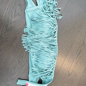 Victoria’s Secret Frill Strapless Bikini M